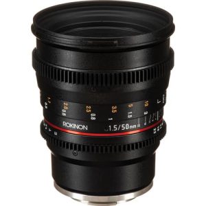 Rokinon 50mm T1.5 AS UMC Cine DS Lens