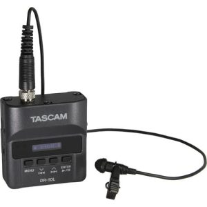 TASCAM DR-10L PORTABLE AUDIO RECORDER